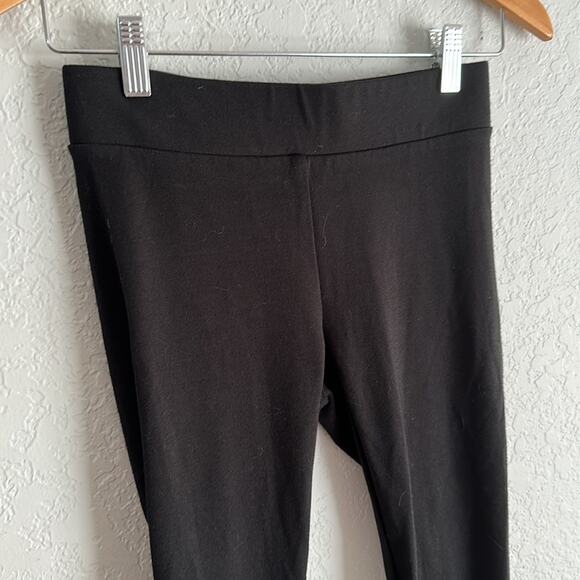 WHBM Black Pearl Ruched Ankle Leggings XXS Black Mobwife Feminine Girly Dainty - Picture 3 of 7